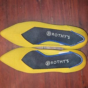 Rothy's Yellow The Point Flats
